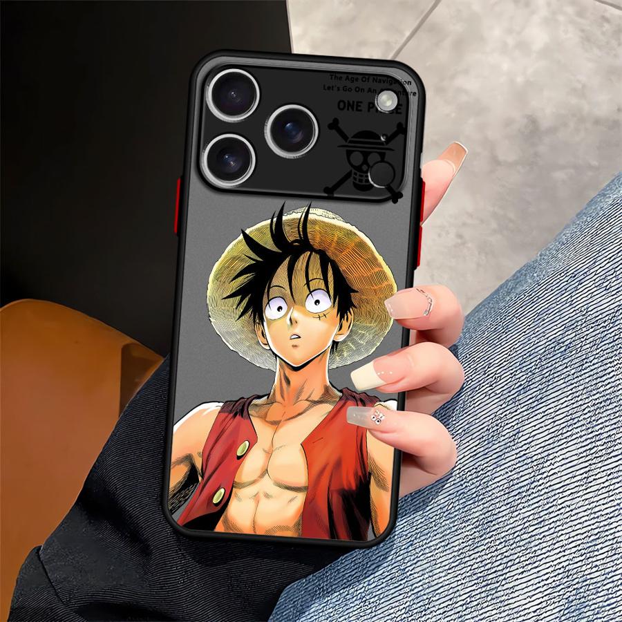 Чехол-бампер для телефона One Piece Крутой Луффи для iPhone 17 Pro Max 12 XS XR 16 Plus Air 13 Mini 7 8 SE 11 15 14