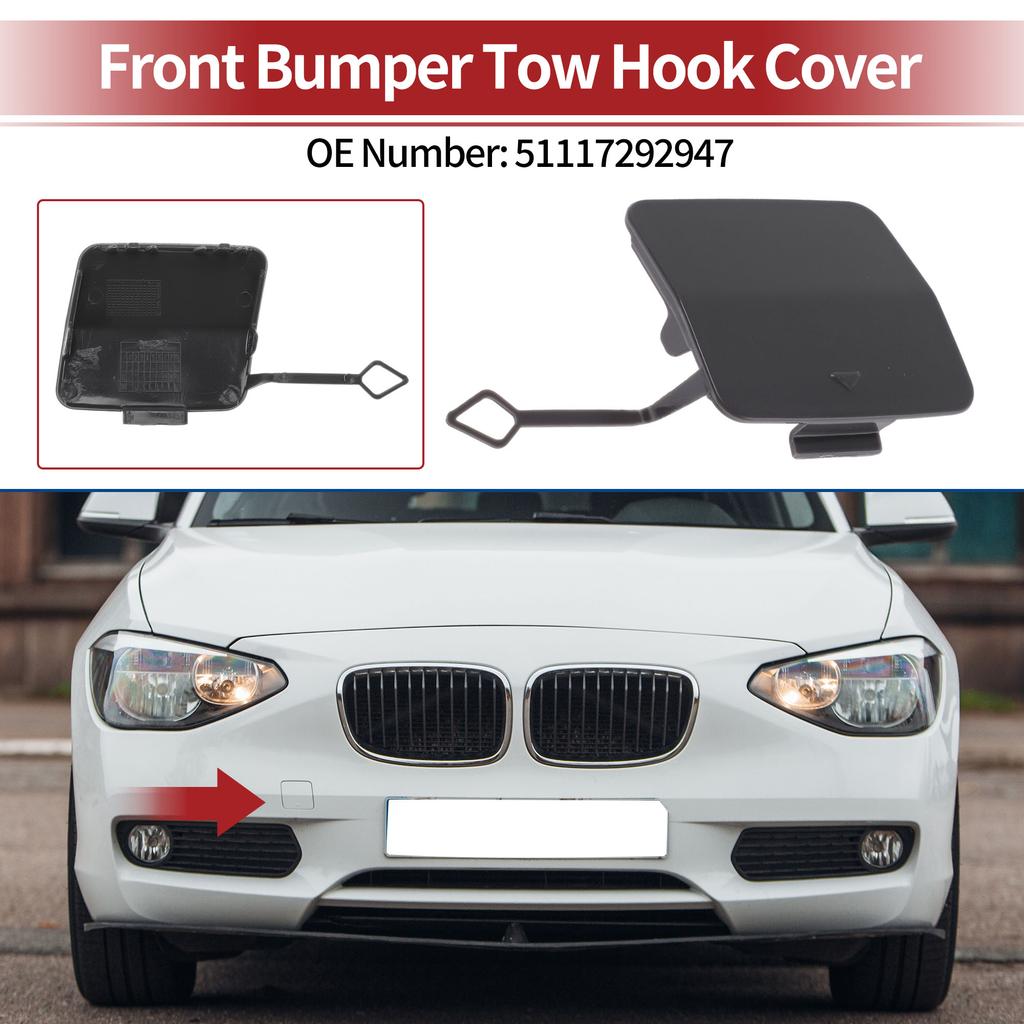 UXCELL Front Car Tow Hook Cover Cap for BMW F20 116i 118i 120i 125i No.51117292947