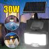 30 Вт солнечные датчики света 168 светодиодов COB Сплит водонепроницаемый садовый настенный светильник солнечная зарядка энергии освещение уличный прожектор