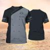 The Latest Plestar Cosmos Casual Short Sleeved 3D Chef Print for Summer Fashion Men