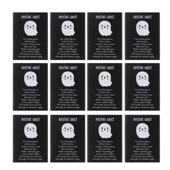 Halloween Mini Resin Ghost Miniature Glow-in-the-Dark Ghost Figurine Cute Tiny Ghost Ornaments Surprise Toy for Garden Fairy Accessories