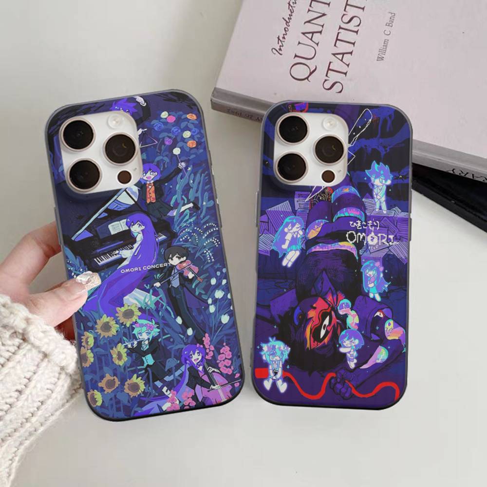 Чехол для телефона O-Omori для iPhone 17 16 15 14 Plus 11 12 13 Pro Max Ударопрочная защита Мягкая задняя крышка
