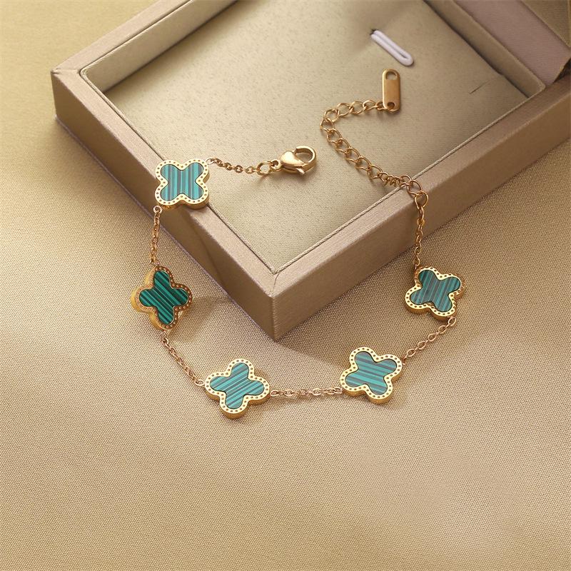 Корейский браслет женской моды из титановой стали Дун Дэмун - Нержавеющий, Высококлассный, Дизайн через границу.