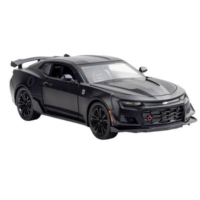Модель спортивного автомобиля Chevrolet Camaro из сплава в масштабе 1/24, литая, имитационная модель, коллекция, хобби, украшение, бутиковый орнамент, подарок для парня