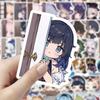 60PCS Cute and Exquisite Genshin Impact Cartoon Game Character Stickers for DIY Decoration of Handbooks and Other Crafting Materials.