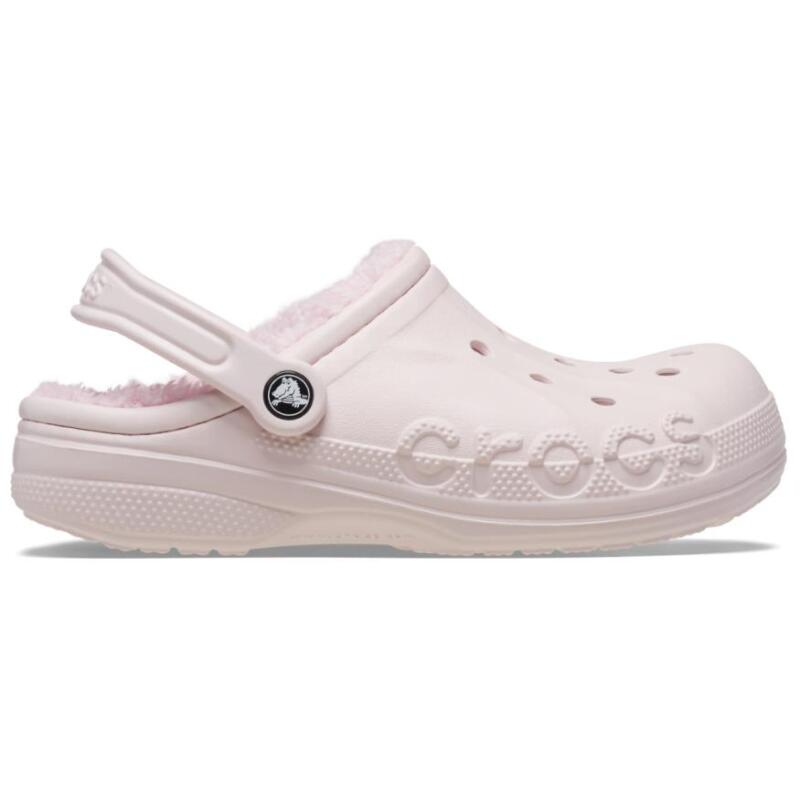 Crocs Baya флис удобные и универсальные шлепанцы мужские розовые