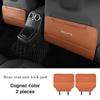 Car Seat Anti Kick Pad PU leather Rear Seat Storage Bag For BYD Atto 3 Qing Song Tang F3 F3R Yuan I3 S7 E3 E6 E9 S8 G3 M6 L3 S6