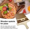 Sliding Pizza Peel with Wooden Handle Non-Stick Cloth Oven Pizza Paddle Spatula Shovel Detachable Multi-function Pizza Slider Tool Kitchen Gadgets
