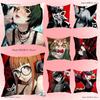 Игровой P-Persona 5 Наволочка Плюшевая Ткань Мягкая Наволочка Двусторонняя Печать Наволочка для Подушки на Диван Плед