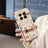 Противоударный чехол с полной защитой для телефона Realme GT5 Pro, задняя крышка из ТПУ, милый модный дизайн, отделение для карт, грязеотталкивающий, мультяшный