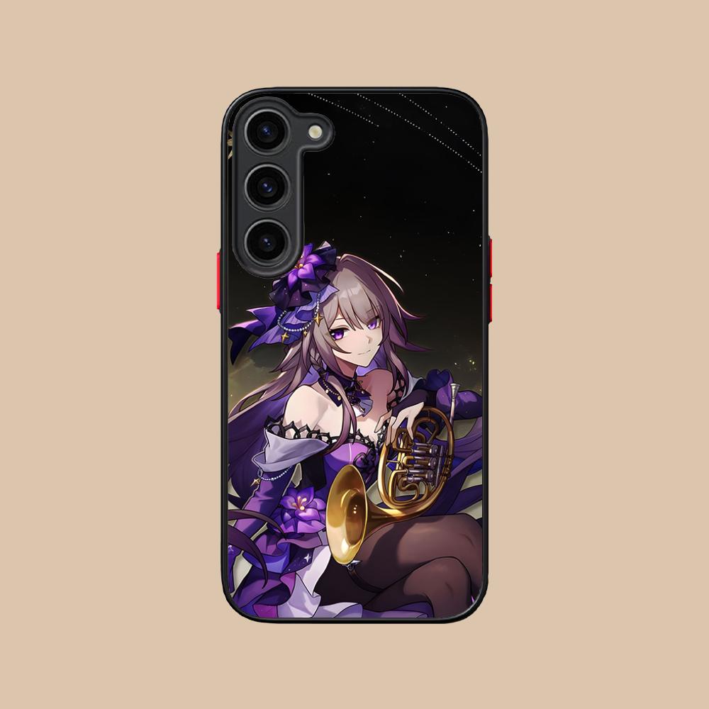 Силиконовый чехол HSR Herta для мобильного телефона Samsung Galaxy S26 S25 S24 S23 S22 S21 Plus FE Ultra Цветной чехол