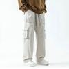 Уличная одежда в стиле хип-хоп, брюки-карго, мужские брюки-шаровары с несколькими карманами и эластичной резинкой на талии, мужские повседневные женские спортивные штаны в стиле Харадзюку