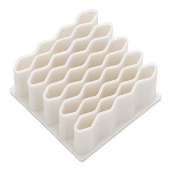 Wave Shape Pen Holder Desktop Storage Rack Creative Decorative Desk Organizer for Office Stationery Pens Crayons Markers