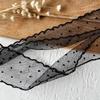 DIY Polka Dot Mesh Ribbon Retro Lace Fabric Ribbon  for Bouquets Gift Wrapping Sewing