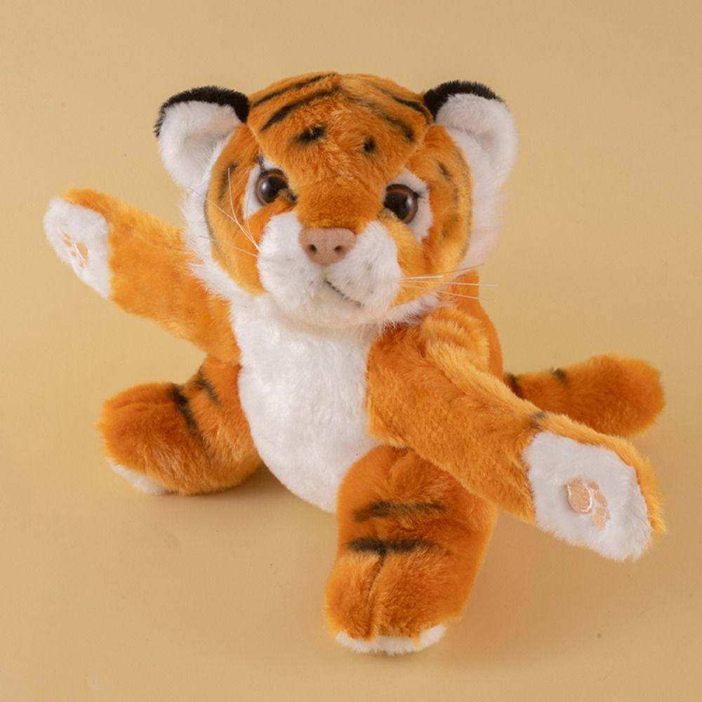 Koala Tiger Animal Slapping Wristband Rabbit Leopard Plush Hand Ring Slap Snap Wrap  Kids Toys