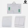 433MHz Wireless Kinetic Self-powered No Battery Wall Switch 220V Light Switch