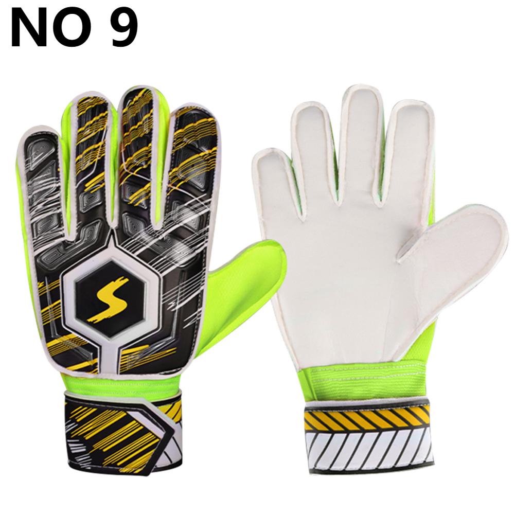 Goalkeeper Gloves Professional Breathable Soccer Goalie Gloves Thickened Full Finger Hand Protection Sports Training Accessories