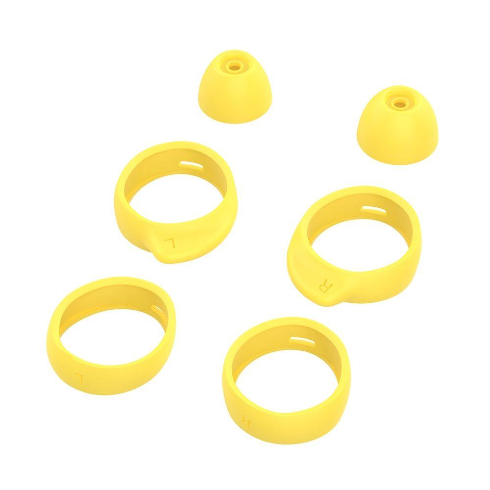 Sports Headphone Soft Silicone Eartips Ear Tips Kits Earbuds Cover In-ear