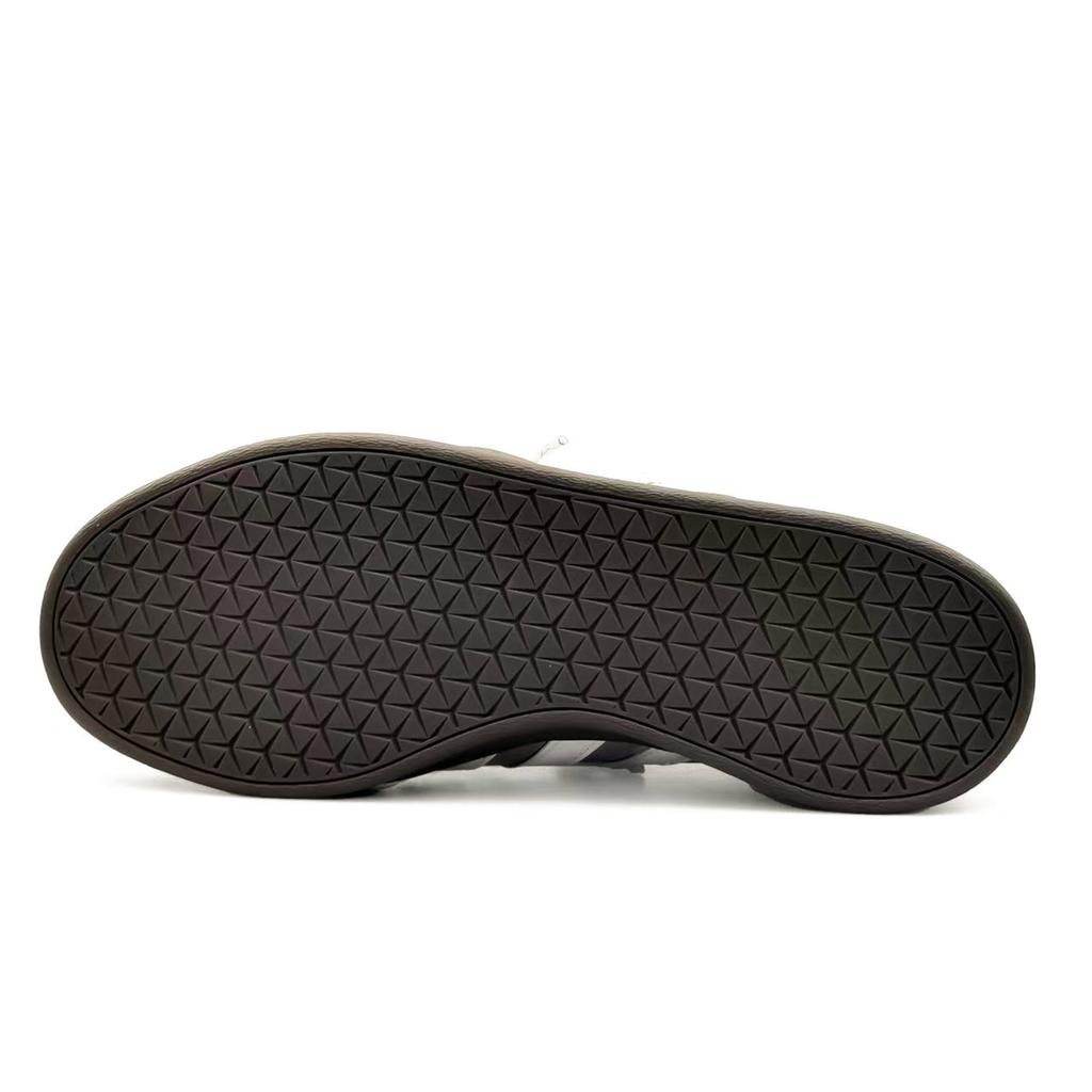 Adidas VL COURT 2.0 Girlish Silver, Special Shopping Bag Abrasion Resistant Slip Resistant Low top Skateboard Shoes ID6015(Team1532-SBOX)