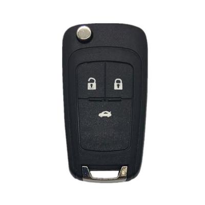 INF Чехол для ключа автомобиля с 3 кнопками для Buick/Opel/Chevrolet Черный