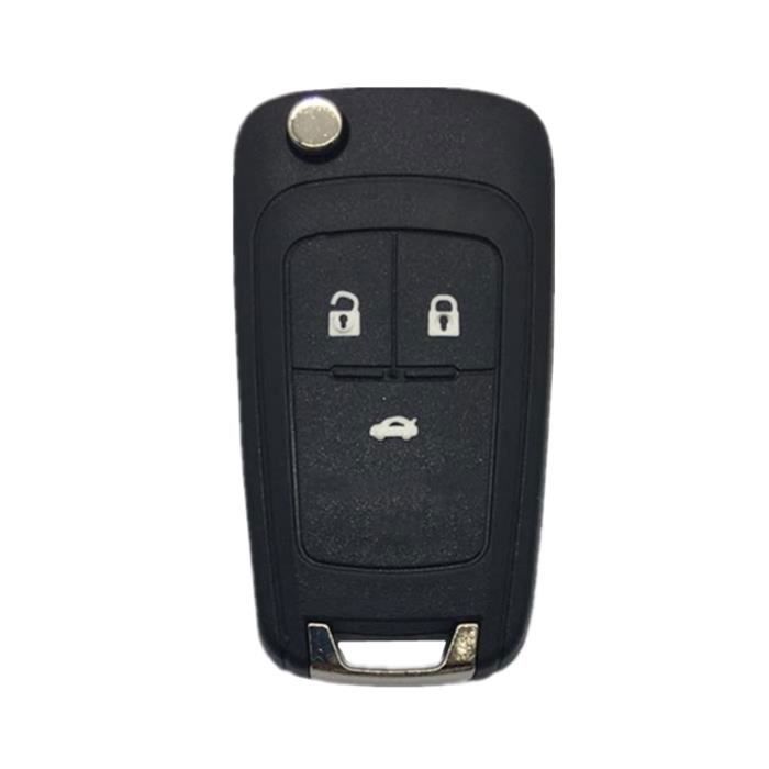 INF 3-button Car Key Cover for Buick/Opel/Chevrolet Black