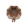 FENDI Mon Tresor Cotton Handbag, Shoulder Bag, Crossbody Bag Mini Women's Brown 8BS010-ARBN-F1NXB