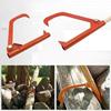 Rustproof Log Splitter Tool Steel Construction Log Puller Tree Cutting Tool  Home Garden