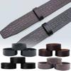 3PC Belt Strap Loop Craft Waist Belt Ring Vintage Buckle Brown Waist Belt Loop Unisex Cowhide Black Adjustable