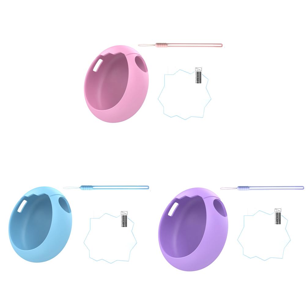 Lovely Protective Sleeve Cover Liquid Silicone Carrying Case Fall Resistant Non-Slip For Tamagotchi Paradise Games Accessories