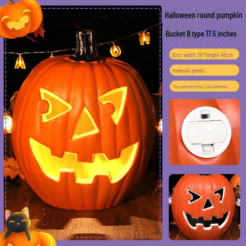 Светодиодный тыквенный фонарь Декор на Хэллоуин для вечеринок и мероприятий