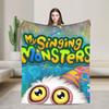 Теплое одеяло для кемпинга My Singing Monsters Постельное белье Пледы Фланелевое покрывало для дивана, кресла, дивана-кровати с рисунком Чехол для дивана-кровати