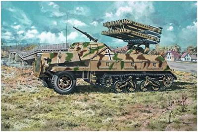 Roden 1/72 Немецкая самоходная реактивная установка Panzerwerfer 42 Maultier, Поздняя модель, RE72714