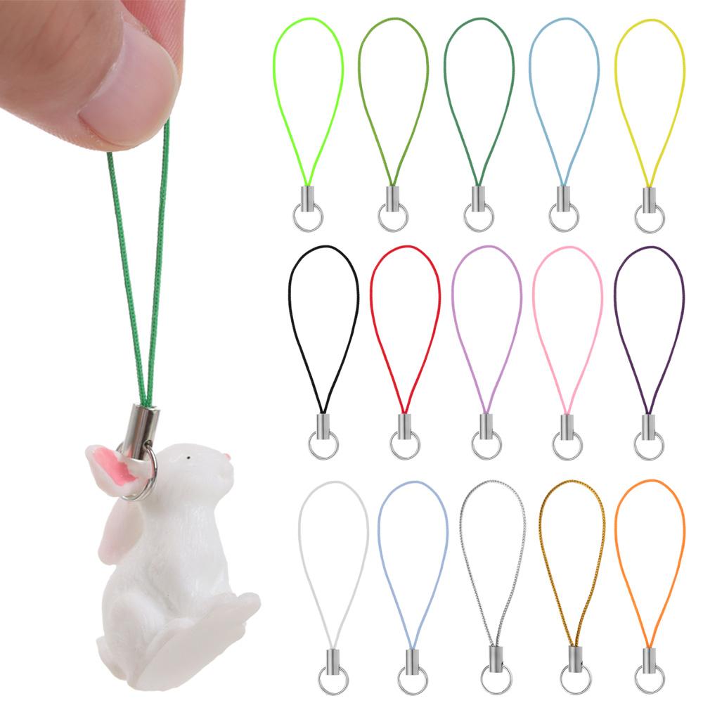 Крафт Подвеска Проволочный Шнур Брелок Шнурок Кольцо для Телефона Ремешок Шарм для Мобильного Телефона Шнурки Игрушки Подвеска Зажимы