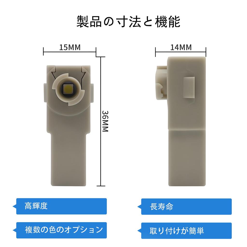 Светодиодная подсветка для ног автомобиля для Toyota, многоцветная [упаковка из 2 шт.] (синий)