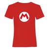 Super Mario Unisex Adult Logo T-Shirt