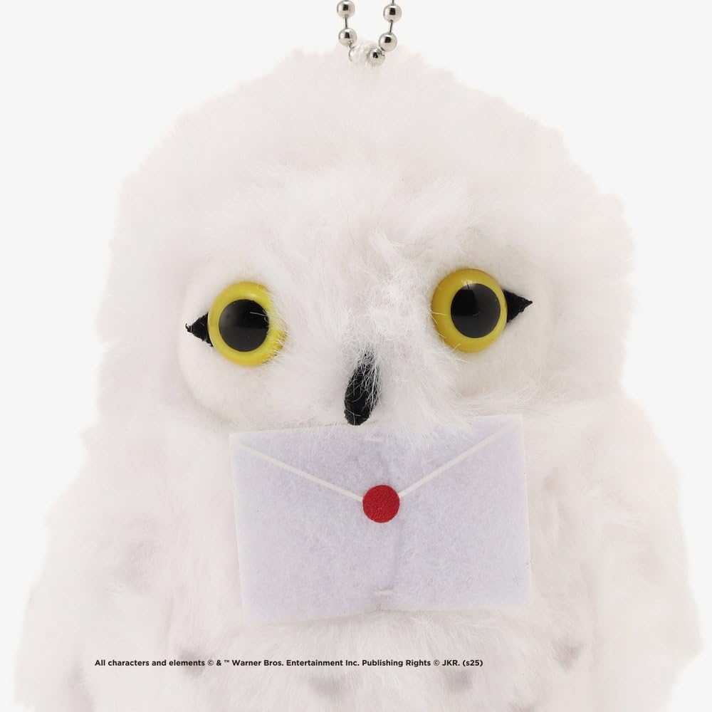 Afternoon Tea Living Брелок Плюшевый Шарм для Ключей/Гарри Поттер Хедвиг Белый