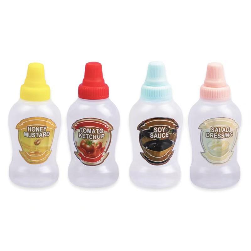 Mini Portable Japanese-Style Squeeze Sauce Bottle
