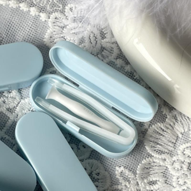 Дорожные контактные линзы для девочек, пинцет на присоске, пластиковый мини-футляр для контактных линз, набор инструментов для ухода за глазами, аксессуары