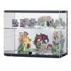 Doshisha Stackable Figure Case with Mirrored Back and Removable Door for Easy Display and Wide X 20cm Deep X 30cm Steel Display Rack Photography,