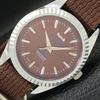 ПОДЛИННЫЕ СТАРИННЫЕ МУЖСКИЕ ЧАСЫ HMT HIMALAYA С РУЧНЫМ ЗАВОДОМ, КОРИЧНЕВЫЙ ЦИФЕРБЛАТ a426108-2