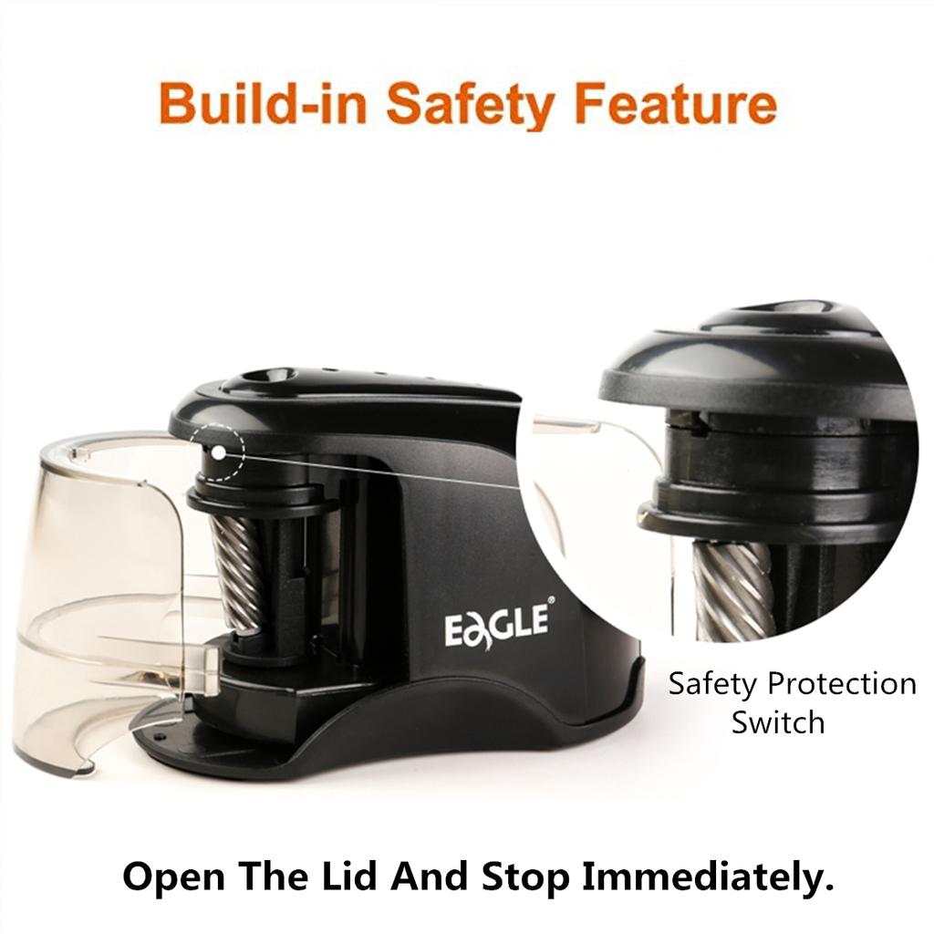 Офисная электрическая точилка для карандашей USB-шнур/питание от батареек Портативная подходит для большинства деревянных карандашей Выбор студентов и учителей