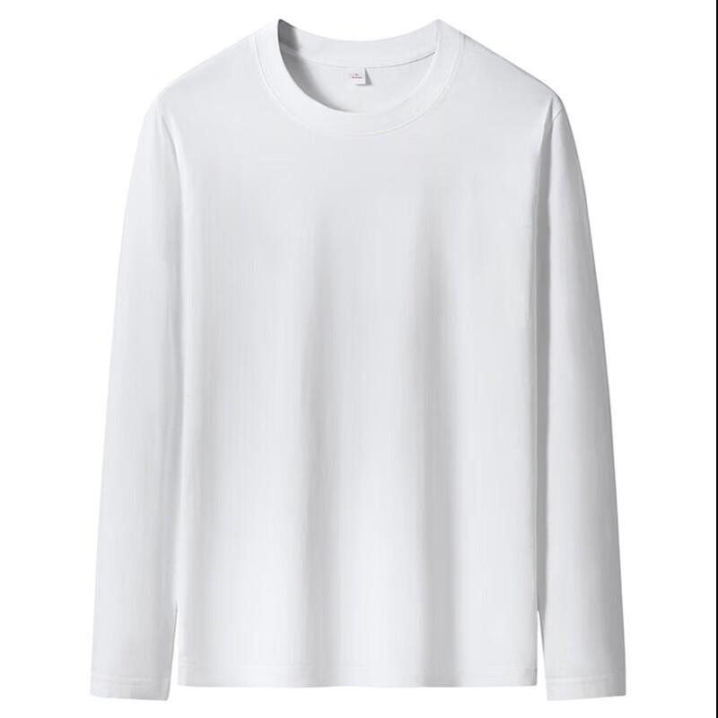 Men's Pure Cotton Custom Logo Long-Sleeve Sweatshirt