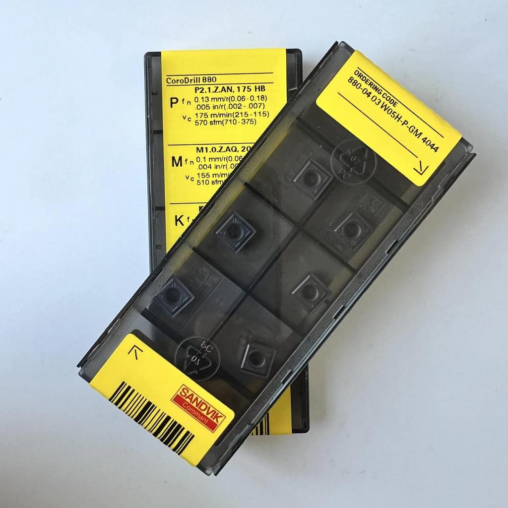 Оригинальный Sandvik / 880-0403W05H-P-GM 4044 / Твердосплавная пластина для токарного станка с ЧПУ 10 шт.