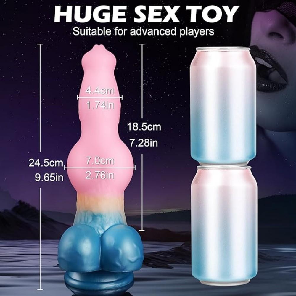 Animal Penis Anal Plug Silicone Large Dildo Suitable for Women Soft and Safe Sex Toys Suction Cup Big Butt Plug Adult Products