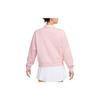 Nike Свободная рубашка поло Heritage Solid с длинным рукавом, женские топы Oxford-Pink FZ4338-661