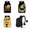 Large Bendy And The Ink Machine Backpack For Students Fashionable And Functional!