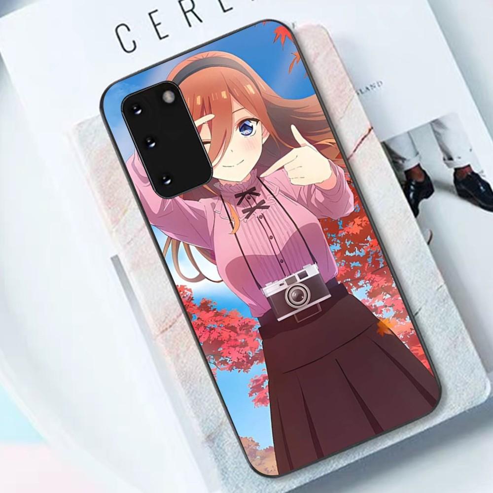 Мультяшные персонажи Накано Мику Чехол для телефона Samsung S 9 10 20 21 22 23 30 23 24 Plus Lite Ultra FE S10lite Fundas