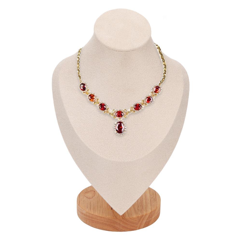 16.5x10.5x23.5cm Medium Neck Mannequin Jewelry Holder Handmade jewelry finished product exhibition
