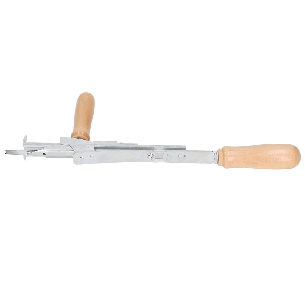 Ручной станок для ковров с ручкой из бука, нержавеющая безопасная тафтинговая машина своими руками, ручная скорость для