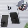 Silicone Wallet Case Stick on Card Case Convenient Phone Bracket  Phone